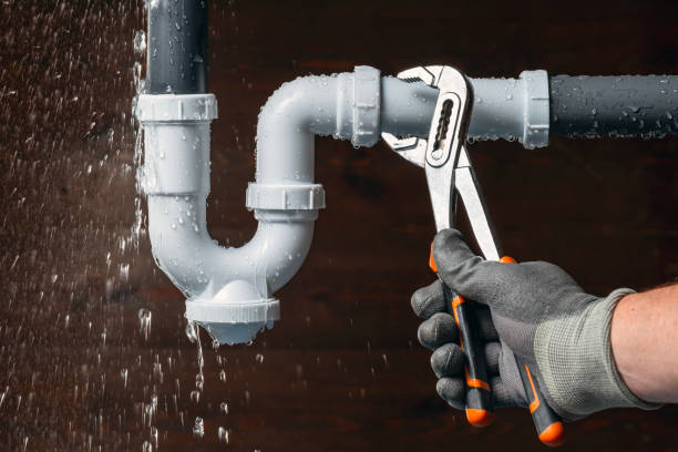 Professional Sewer Line Repair technician working in Armington, IL